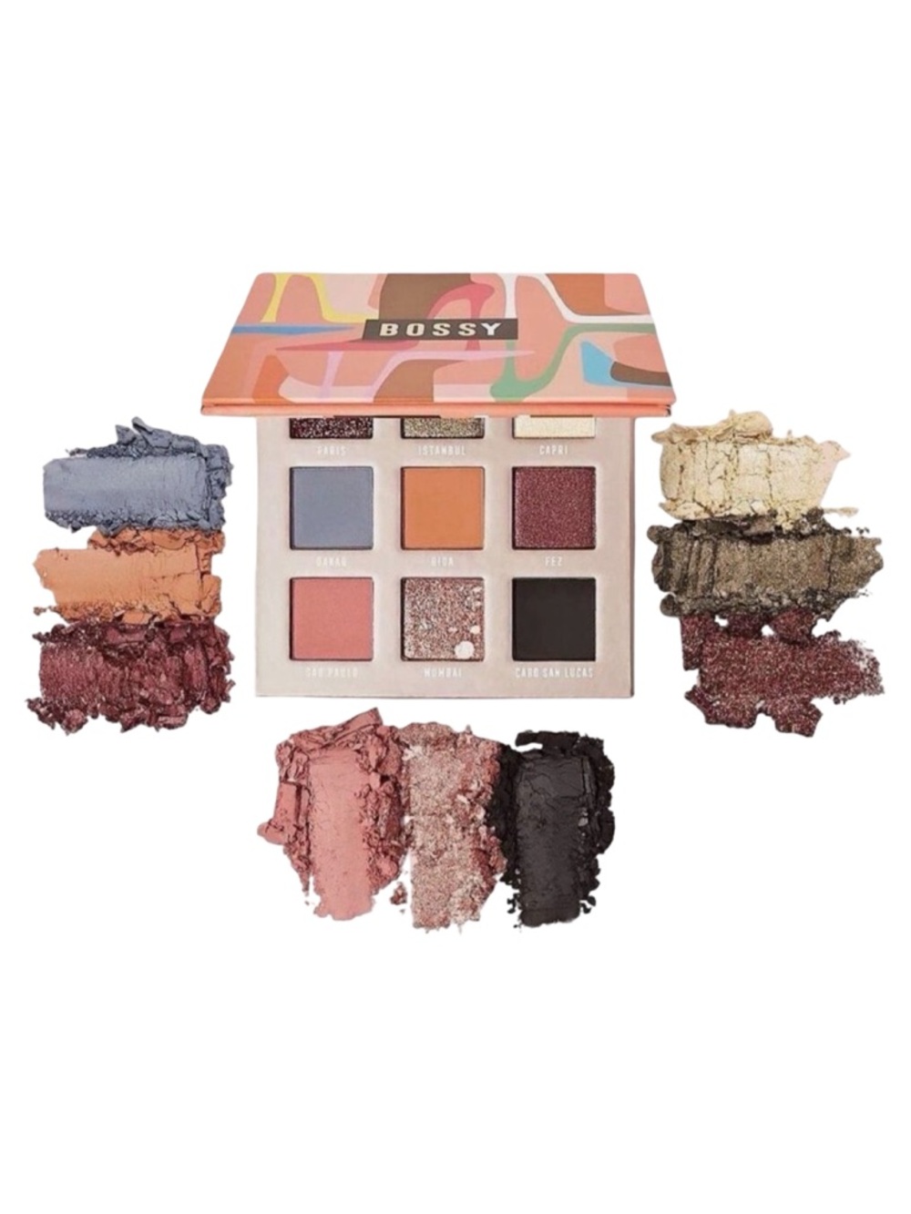 Bossy Cosmetics Power Woman Essentials Eyeshadow Palette - 0.031 oz x 9